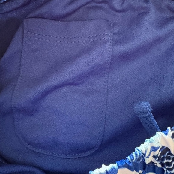 Blue & White Danskin Now Athletic Shorts, Women's Small - Picture 3 of 4